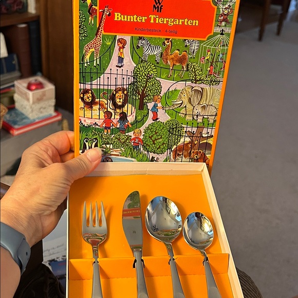 Vintage Children's Cutlery Set - Stainless from Europe - Picture 1 of 6